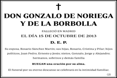 Gonzalo de Noriega y de la Borbolla